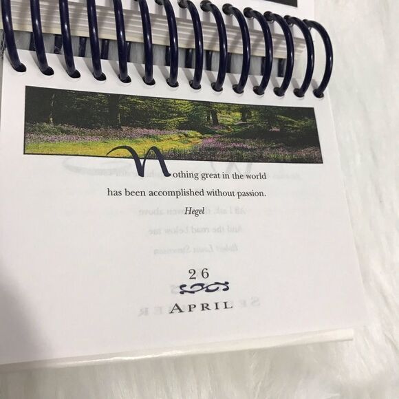 DELETING SOON Follow Your Dreams Daily Calendar Motivational Thoughts sale - Picture 3 of 7